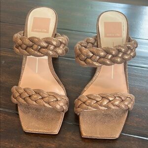 Dolce Vita Tan Braided Sandals